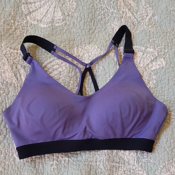 Calia Purple Strappy Sports Bra - Picture 2 of 7